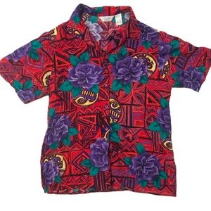 90s Retro Button Shirt